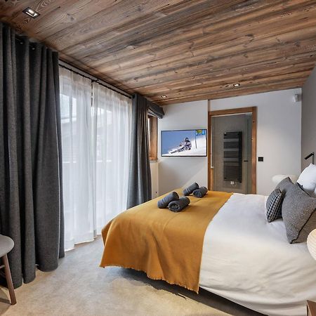 Chalet Neuf Avec Piscine, Sauna Et Proche Des Pistes A Courchevel Village - Fr-1-562-49 Dış mekan fotoğraf