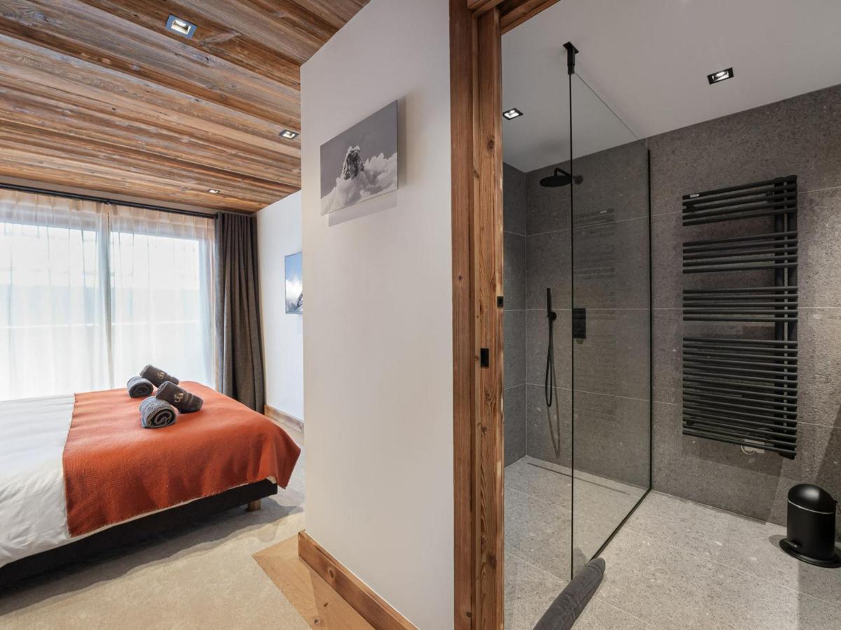 Chalet Neuf Avec Piscine, Sauna Et Proche Des Pistes A Courchevel Village - Fr-1-562-49 Dış mekan fotoğraf